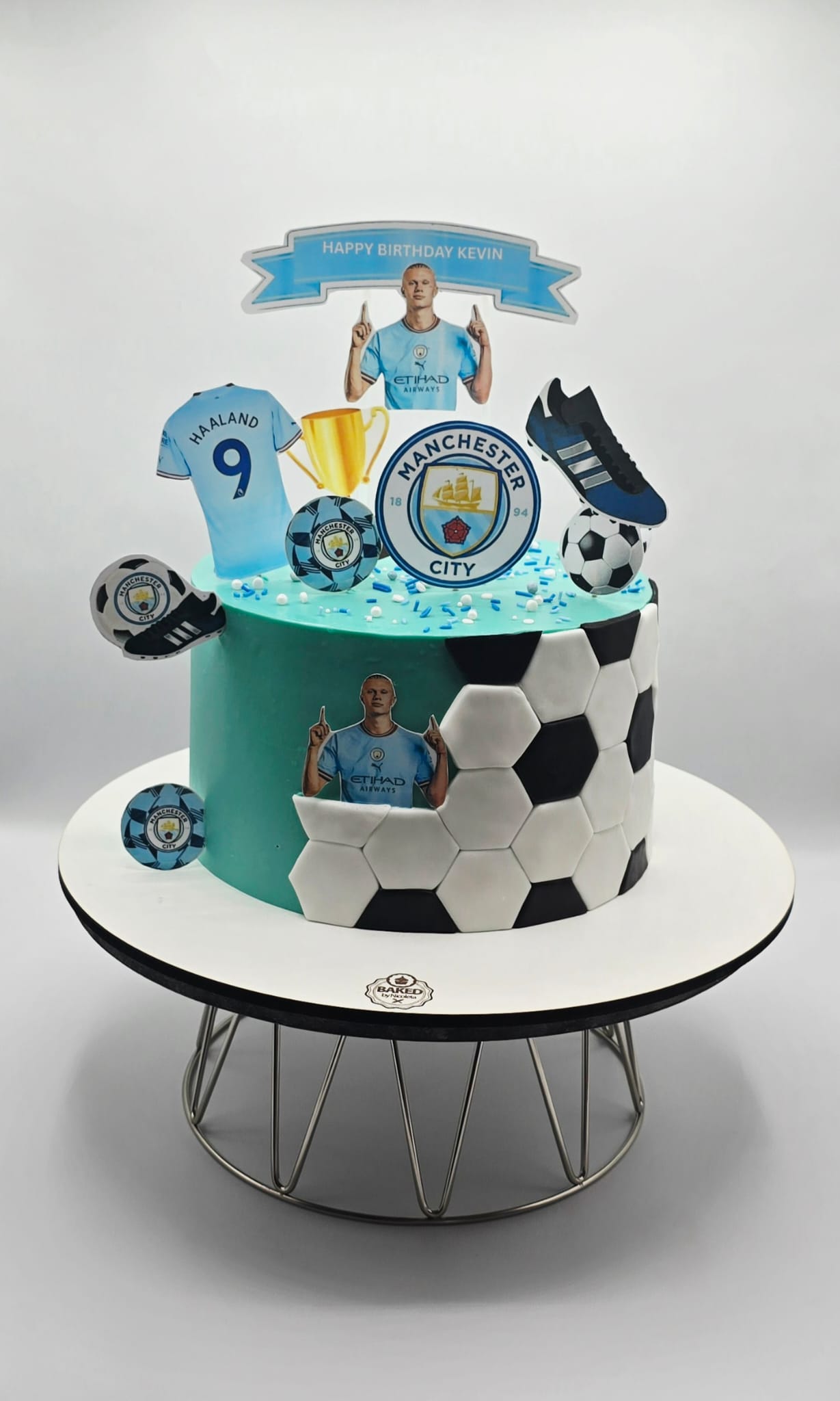 Bespoke custom celebration cake for Boys & Adventures handcrafted by Nicoleta